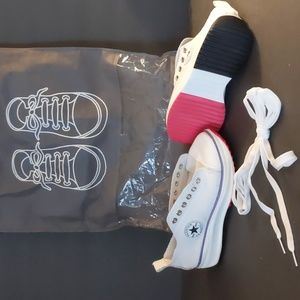 Canvas platform sneakers NEW